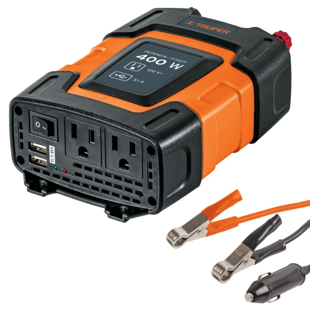 INVERSOR DE CORRIENTE 400W MCA TRUPPER