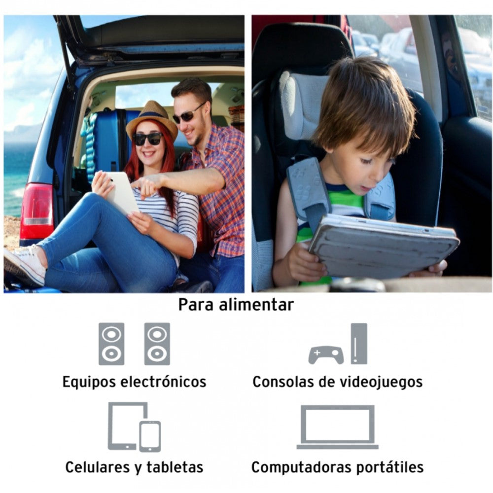 INVERSOR DE CORRIENTE 400W MCA TRUPPER