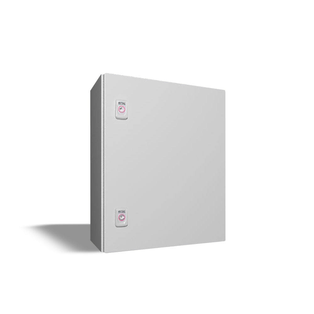 AE ARMARIO COMPACTO METÁLICO 500X400X210 RAL7035 STANDARD CON PLACA DE MONTAJE IP66 NEMA 4 *** OFRECER BAWGM54200PM O 036918 ***