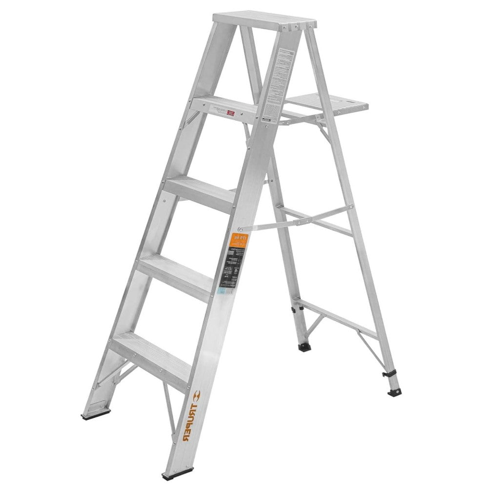 ESCALERA DE TIJERA DOBLE TIPO LL 4 ESCALONES MCA TRUPER