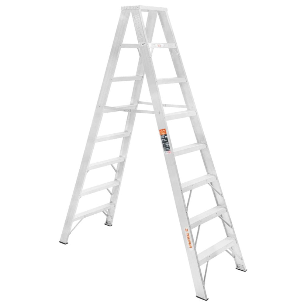 ESCALERA DE TIJERA DOBLE TIPO II 7 ESCALONES TRUPER