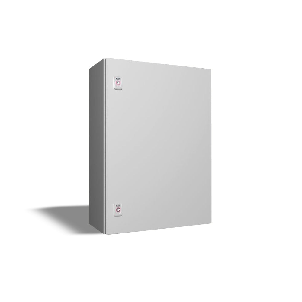 AE ARMARIO COMPACTO METÁLICO 700X500X250 RAL7035 STANDARD CON PLACA DE MONTAJE IP66 NEMA 4 *** OFRECER BAWGM75250PM O 036930 ***