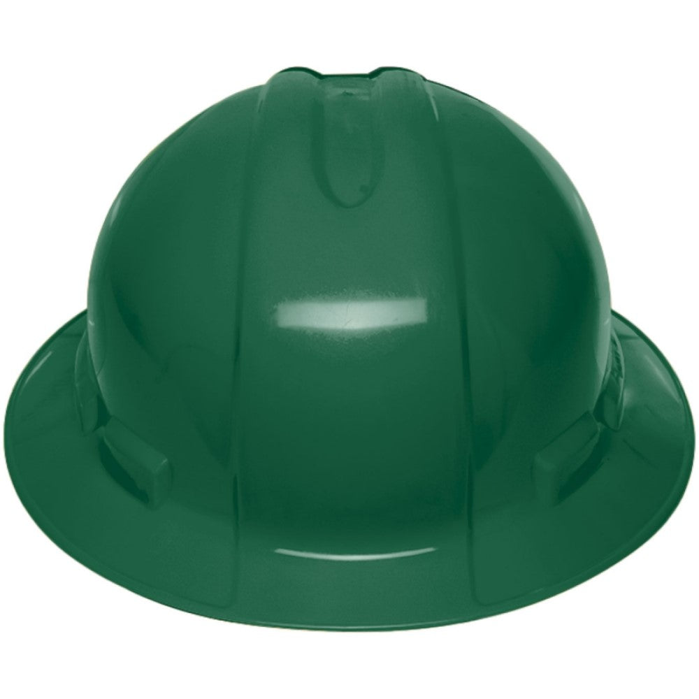 CASCO SEGURIDAD VERDE ALA ANCHA AJUSTE MATRACA CAS-VX 10572 TRUPER