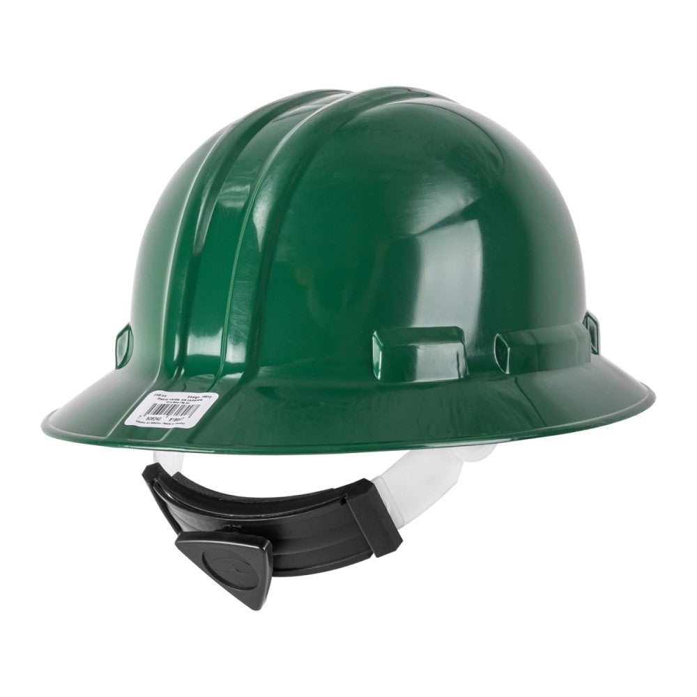 CASCO SEGURIDAD VERDE ALA ANCHA AJUSTE MATRACA CAS-VX 10572 TRUPER