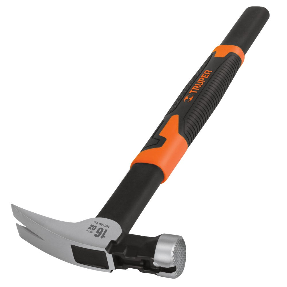 MARTILLO TUBULAR PARA CIMBRA 16OZ UÑA RECTA MANGO ACERO MCIM-16