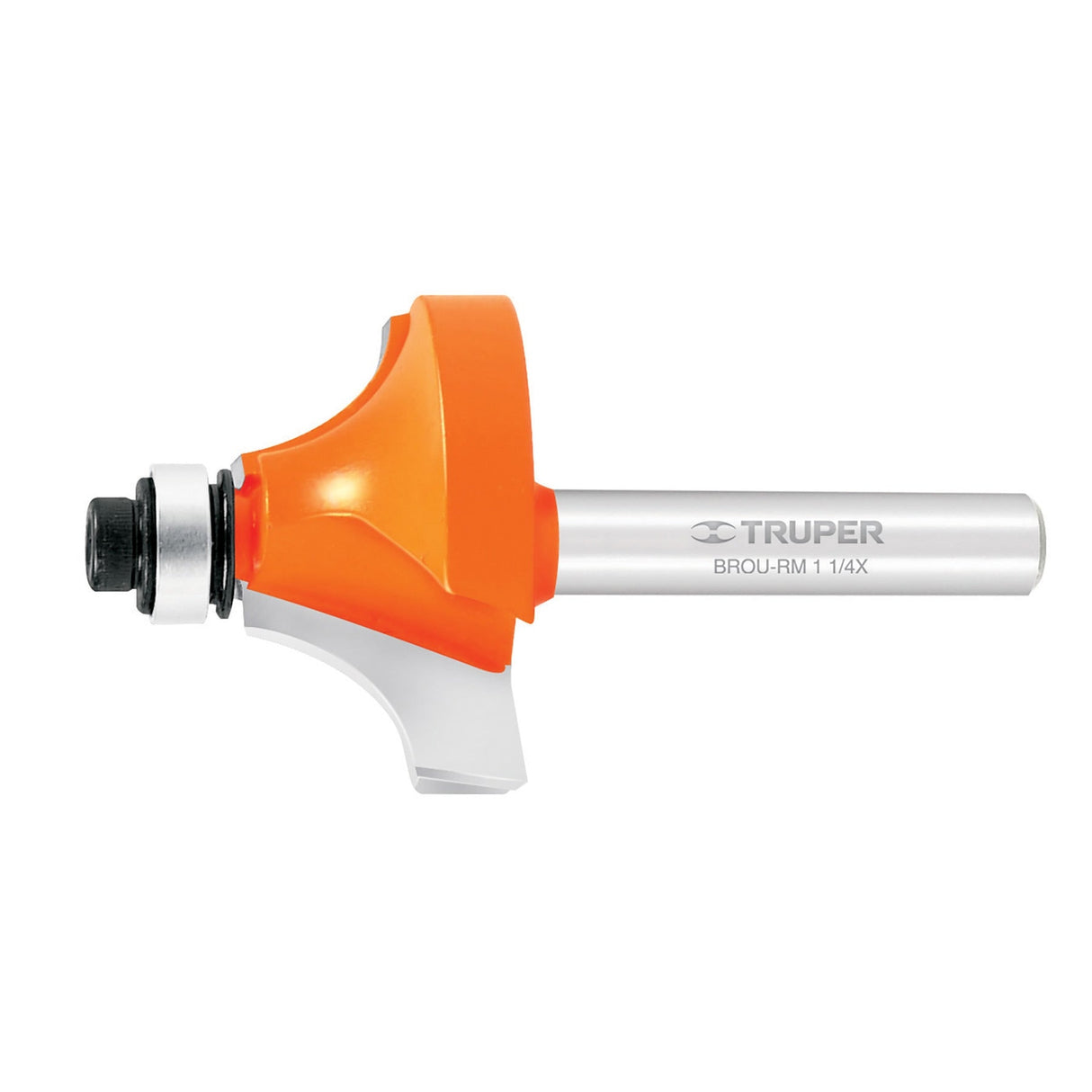 BROCA PARA ROUTER REDONDEADO CON MOLDURA 1 1/4" CON BALERO BROU-RM1-1/4X