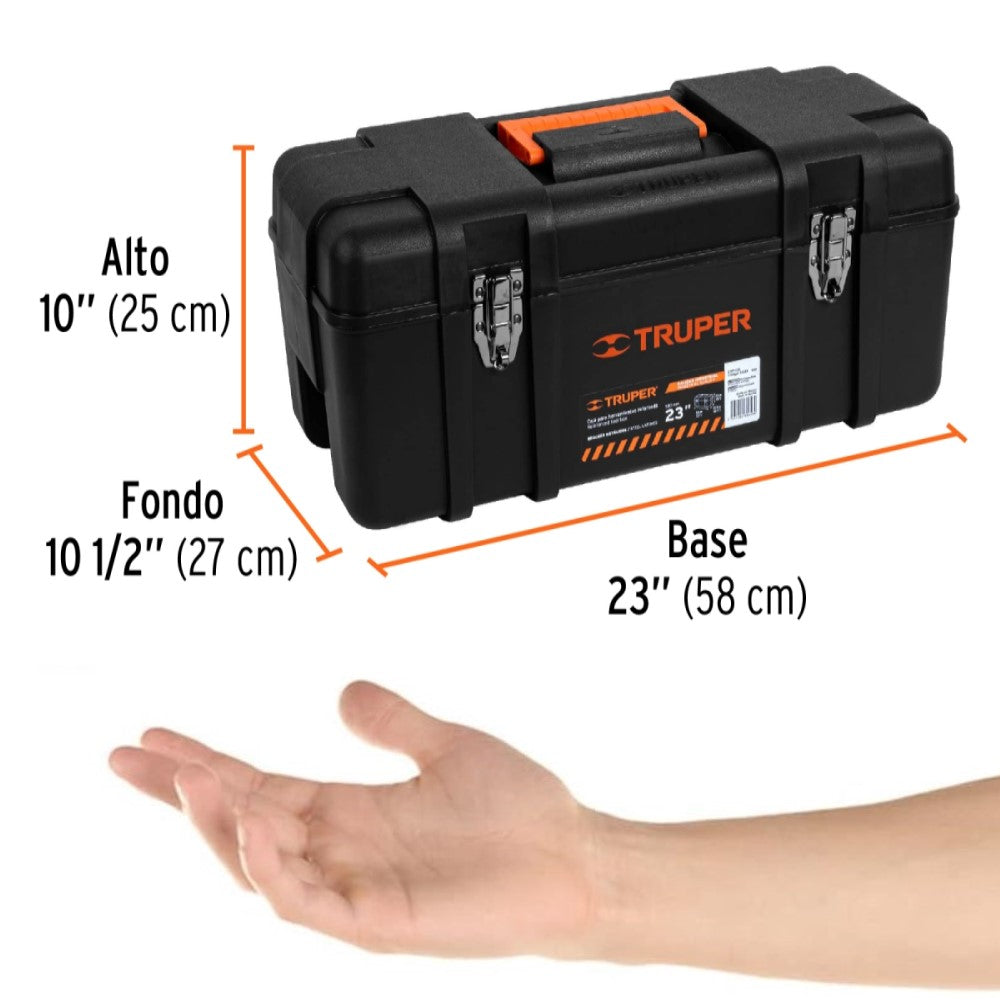 CAJA P/HERRAMIENTAS 23" PLASTICA INDUSTRIAL CHP-23X 11506 *** OFRECER CPM12 ***