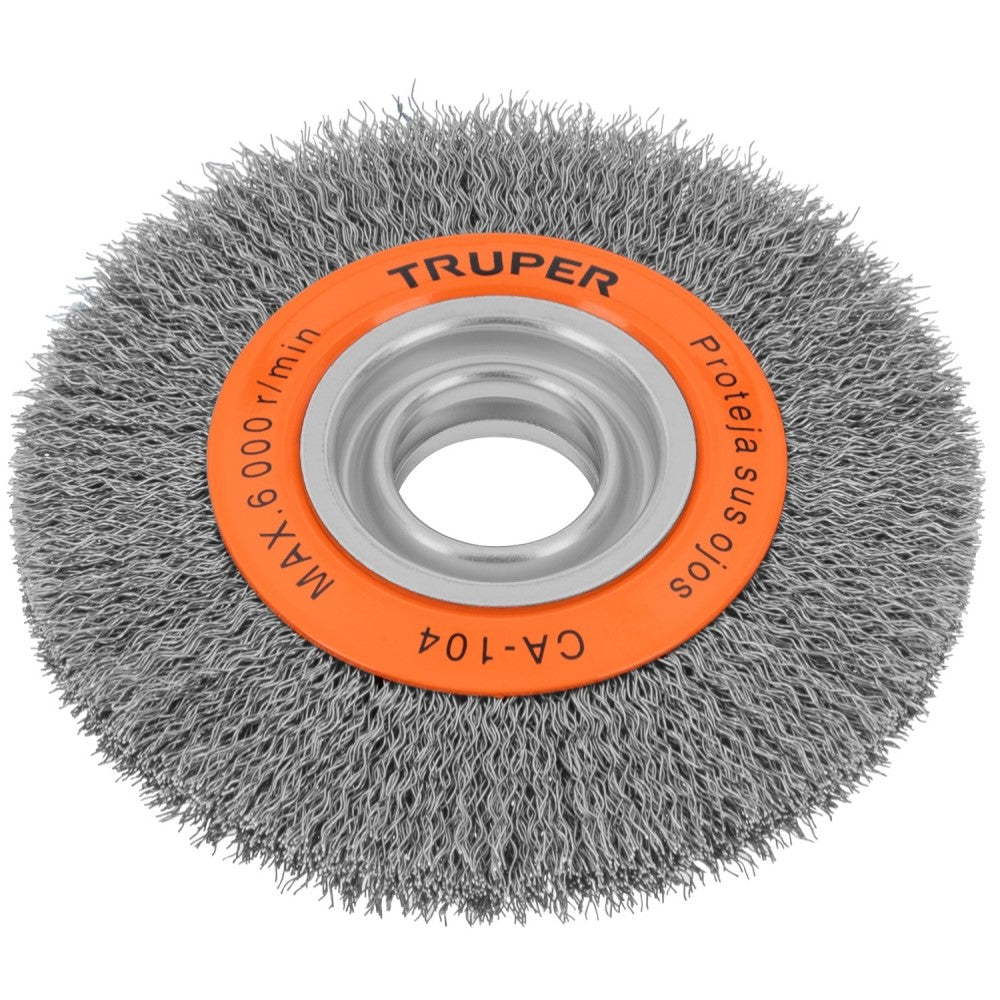 CARDA ALAMBRE ONDULADO 6' X 3/4' PARA ESMERIL TRUPER