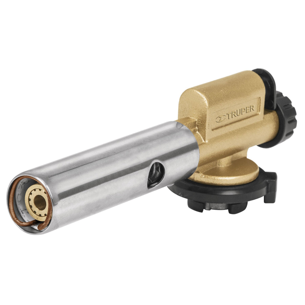 BOQUILLA CON ENCENDIDO ELECTRONICO PARA LATA 1/4 DE VUELTA MCA TRUPER CONSTRUCCION