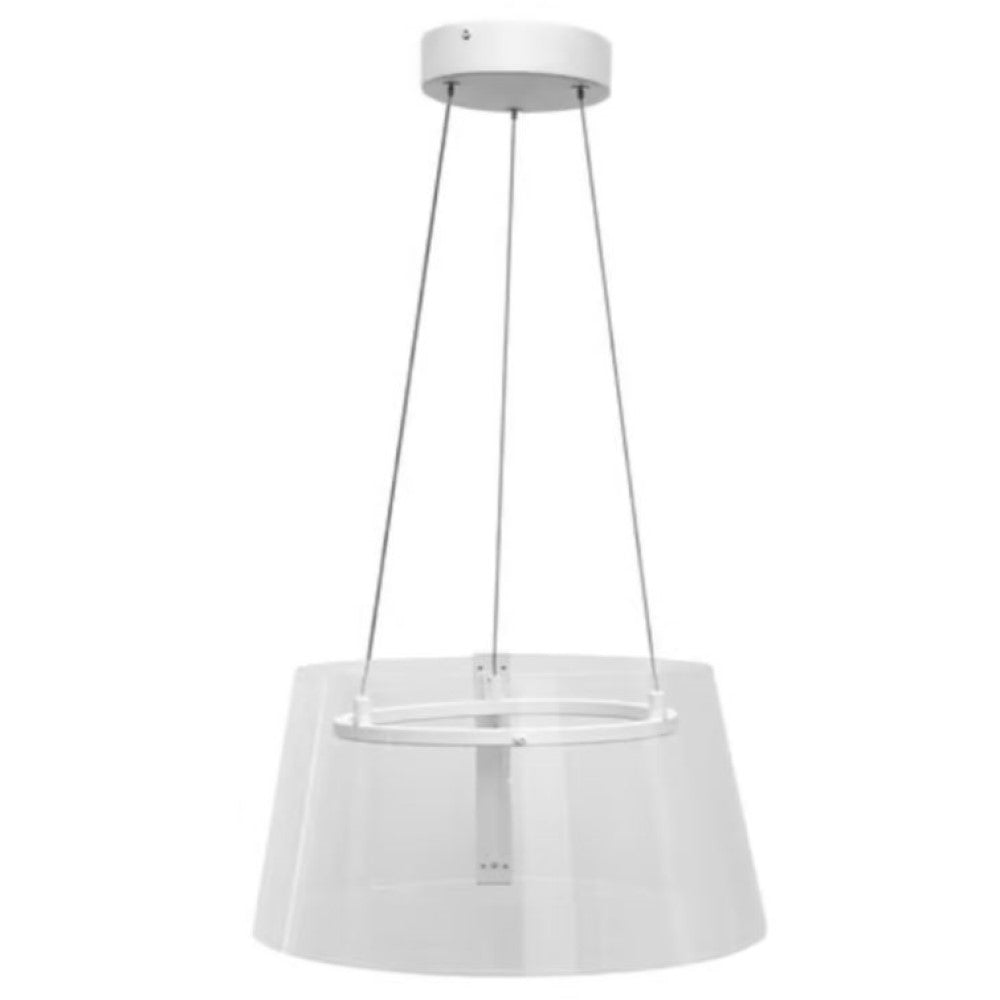 LUMINARIO INT LED 12W 100-240V 1080LM 30K BCO