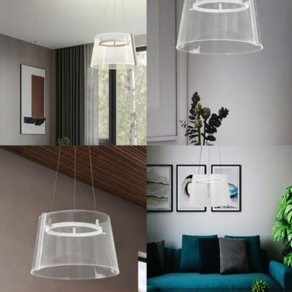 LUMINARIO INT LED 12W 100-240V 1080LM 30K BCO