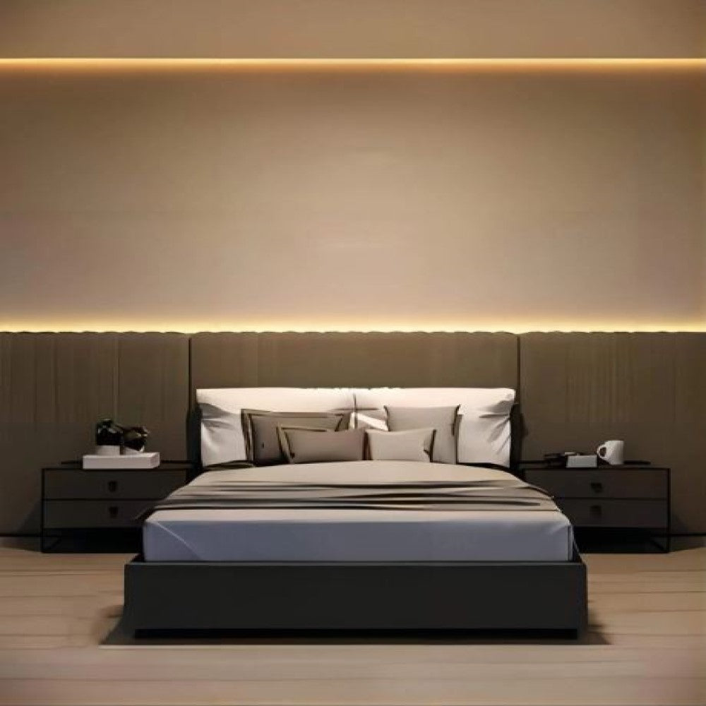 TIRA LED 5 METROS DE LONGITUD 12 W LUZ CALIDA BRILLANTE INTERIORES NO ATENUABLE