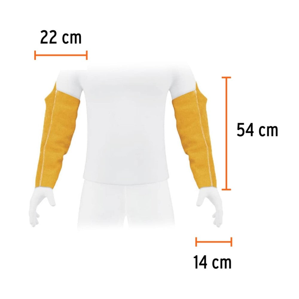 PROTECCION PARA SOLDAR MANGAS DE CARNAZA TRUPER