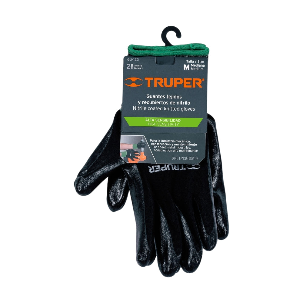 GUANTES TEXTILES NYLON TALLA "M" GU-122 13294 TRUPER