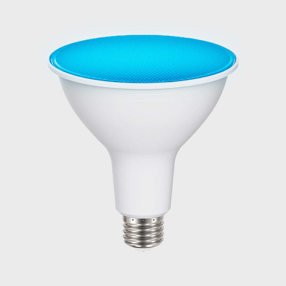 FOCO PAR38 LED 13.5 W LUZ AZUL BASE E27 NO ATENUABLE