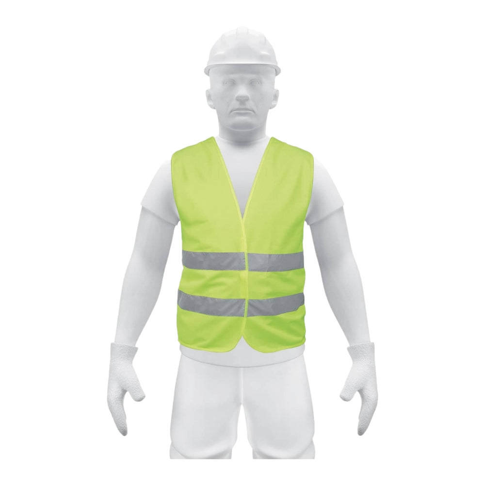 CHALECO DE SEGURIDAD ALTA VISIBILIDAD VERDE MCA TRUPER SEG. INDUSTRIAL