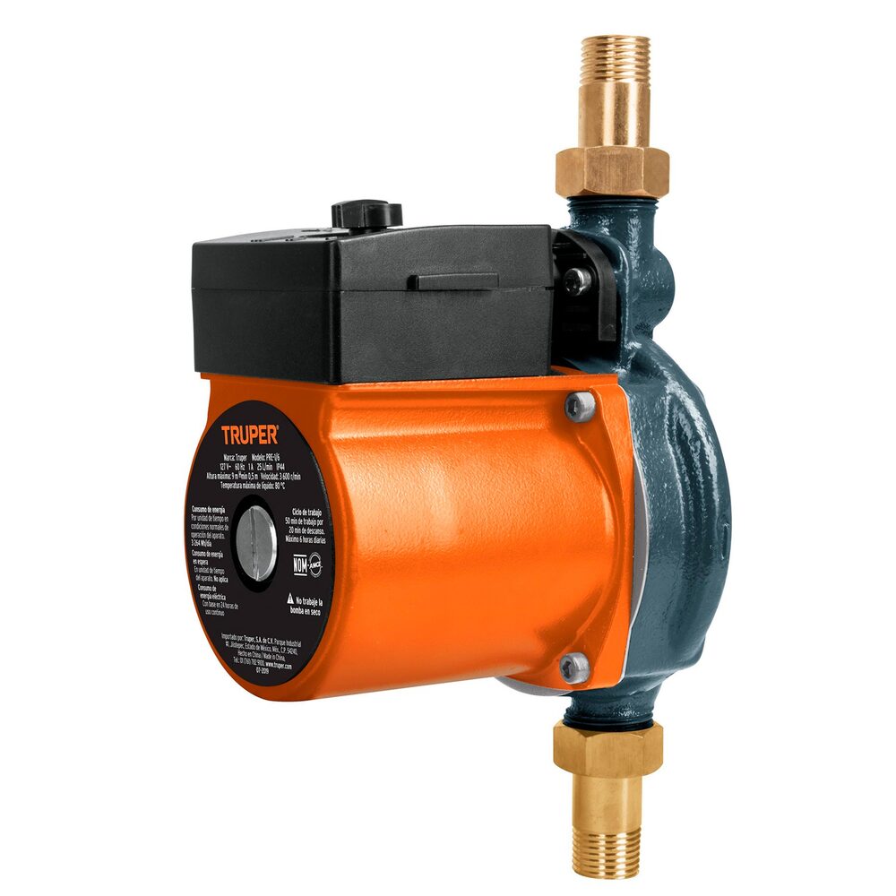 BOMBA DE AGUA CON PRESURIZADOR DE 1/6 HP TRUPER