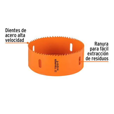 BROCASIERRA BIMETALICA 5" TRUPER TRUPER CARPINTERIA