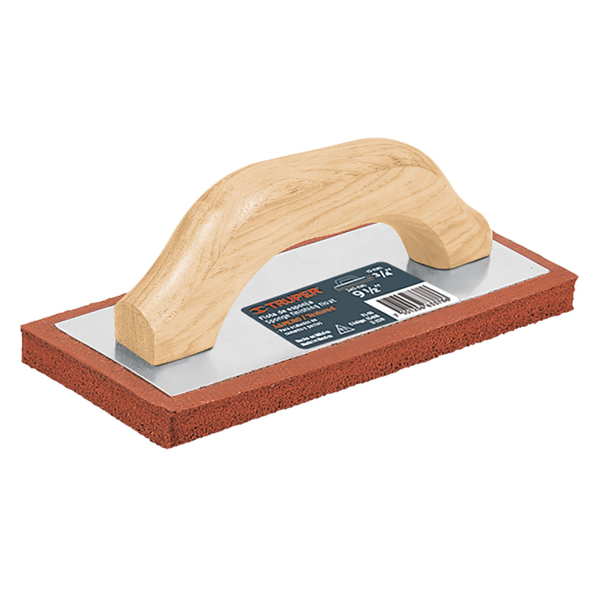 FLOTA DE ESPONJA 9-1/2" ESPESOR 3/4" ACABADO MCA TRUPER CONSTRUCCION *** OFRECER 123190 ***