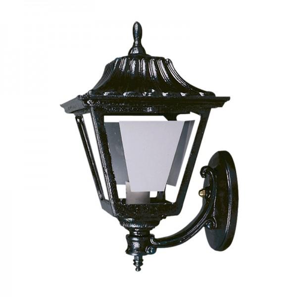 FAROL S/VASTAGO PARED 1 LUZ 60W MAX E26 GRANDE NEGRO CALUX