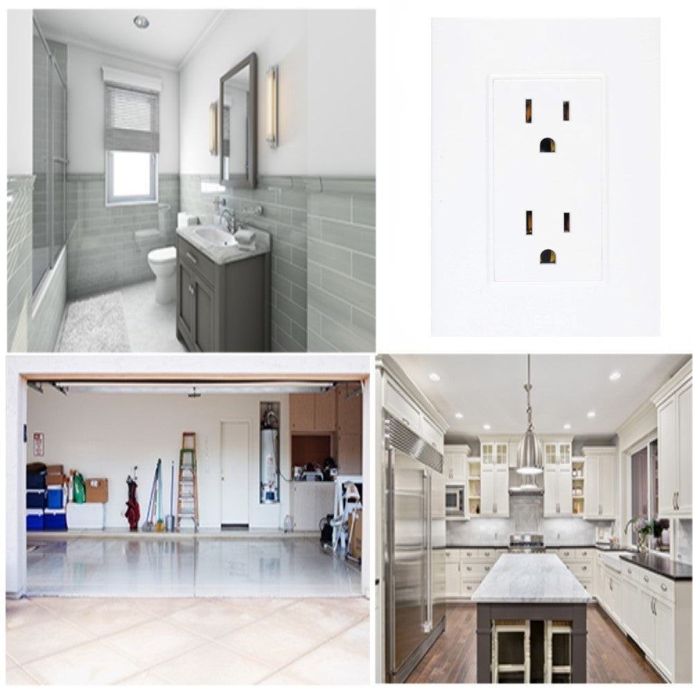 CONTACTO DUPLEX DECORA PLUS GDO. HOSP. 2P-3H 15A/125V. BLANCO