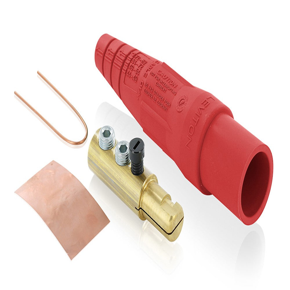 CLAVIJA ENSAMBLABLE SERIE 16 CAM TYPE 600VA 235A. ROJA 16D22-00R LEVITON