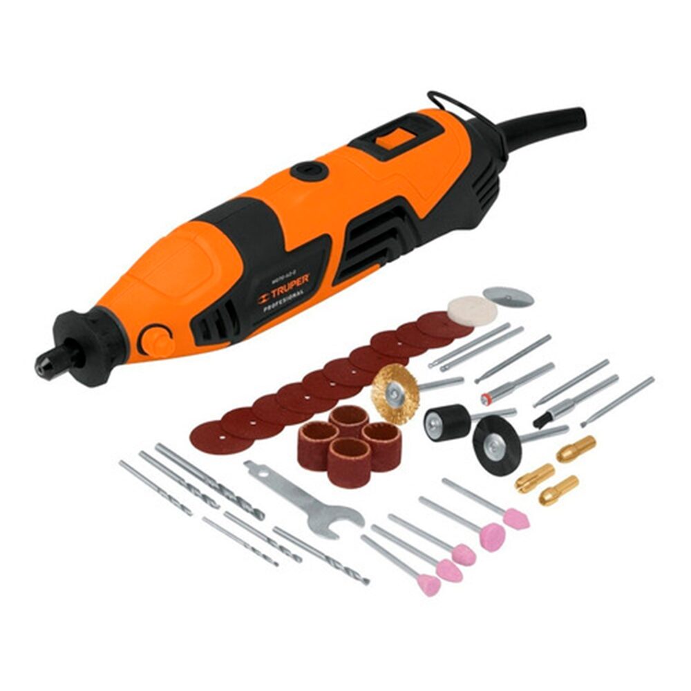 KIT DE ACCESORIOS PARA HERRAMIENTA ROTATIVA 17449 TRUPER CONSTRUCCION