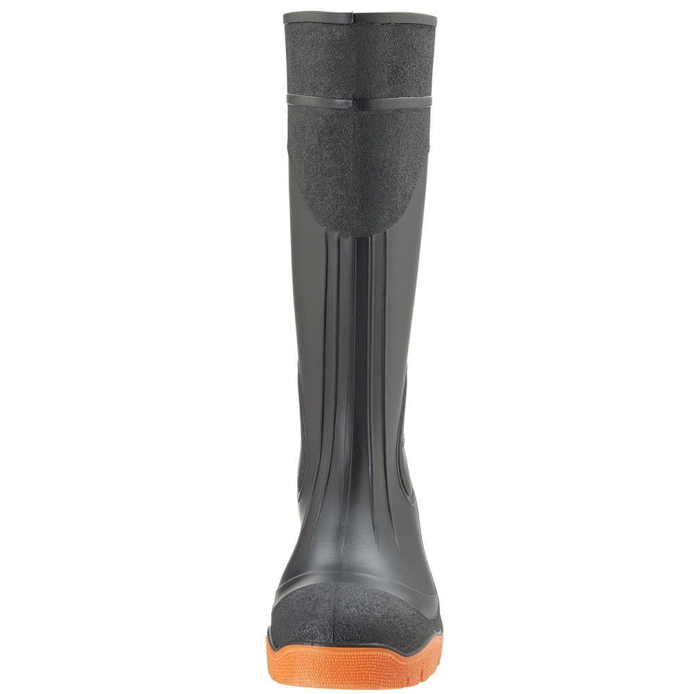 BOTA INDUSTRIAL PVC NEGRAS C/SUELA NARANJA #27 BOT-27I TRUPER
