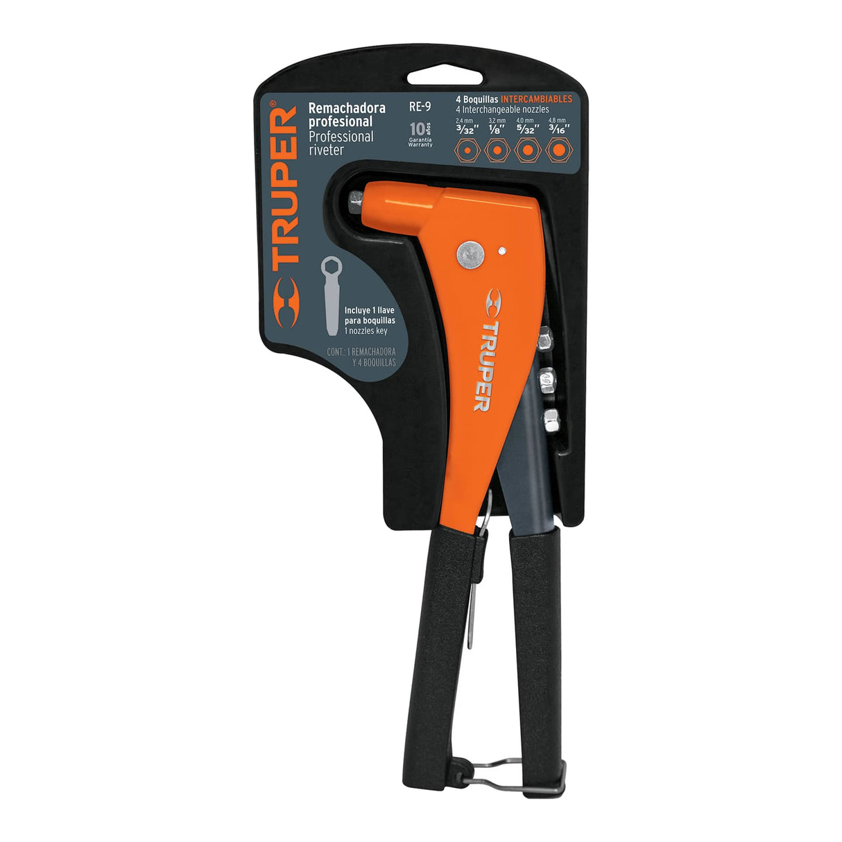 REMACHADORA 10" PROFESIONAL MCA TRUPER CONSTRUCCION