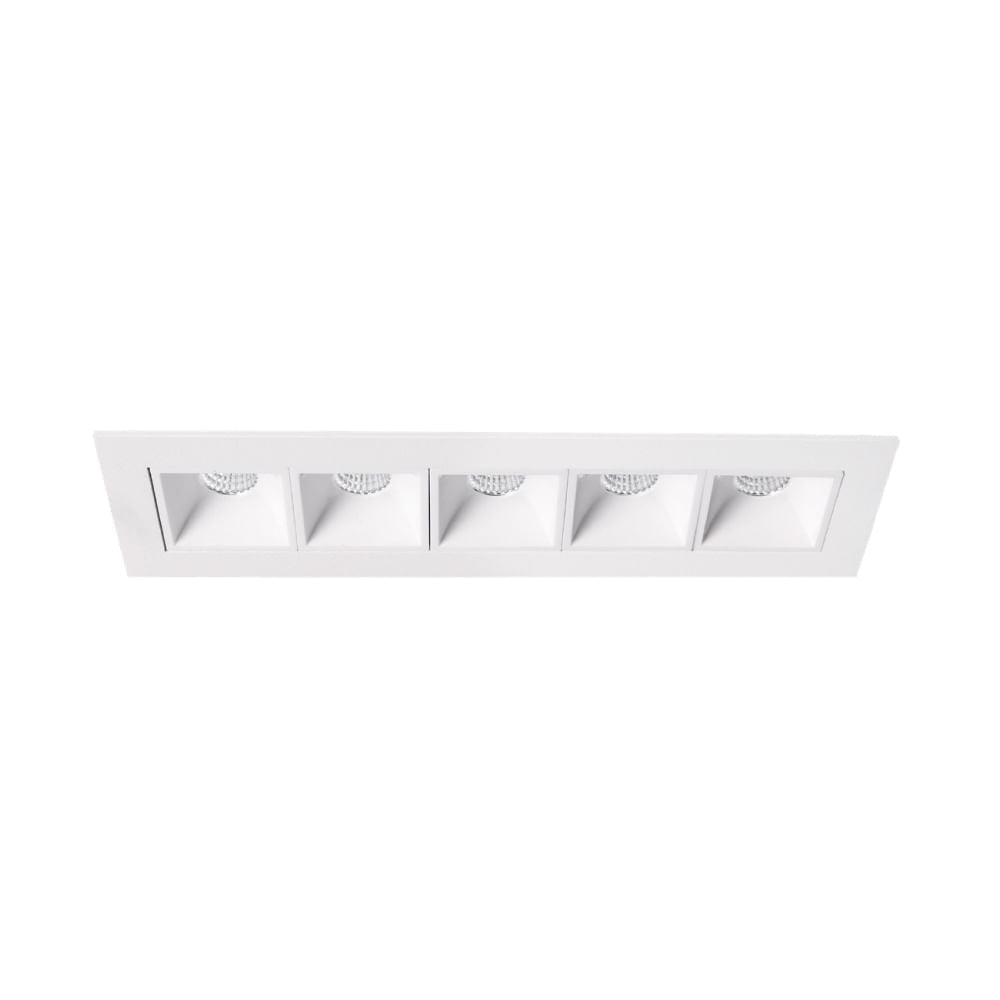 LÁMPARA EMPOTRABLE LED TECNOLITE LUCIDA IV 17 W LUZ SUAVE CÁLIDA NO ATENUABLE LED INTEGRADO