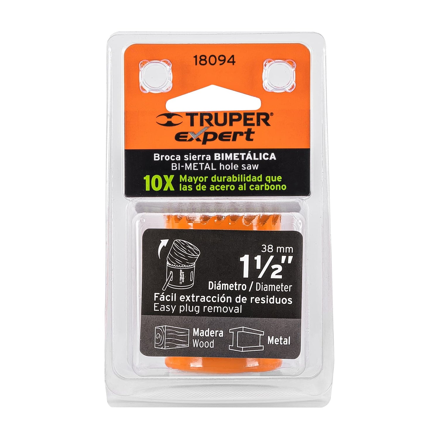 BROCASIERRA BIMETALICA 1-1/2" MCA TRUPER