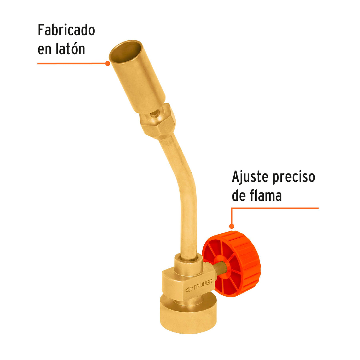 MECHERO PARA TANQUE DE GAS PROPANO MCA TRUPER