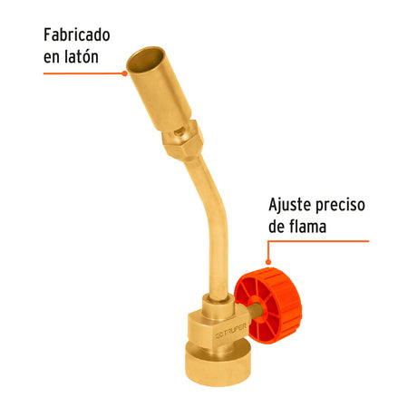 MECHERO PARA TANQUE DE GAS PROPANO MCA TRUPER