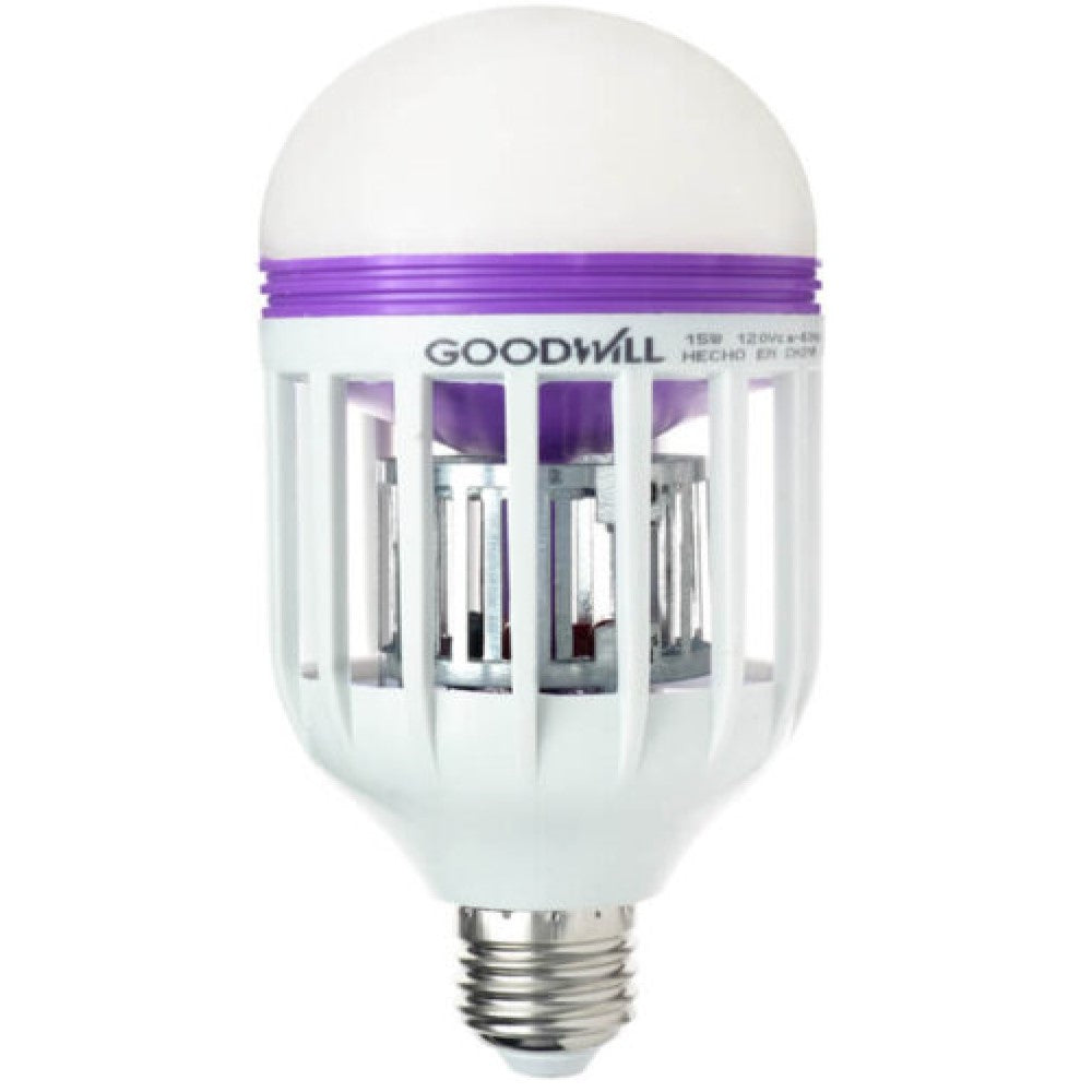 LAMPARA MATAINSECTOS 15W. LED E27/E26 20431 GOODWILL