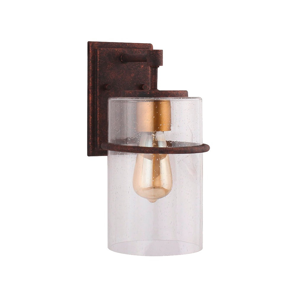 LUMINARIO CILINDRO PARED E26 1X60W MAX 120V CHICO RUSTICO BRANDEL