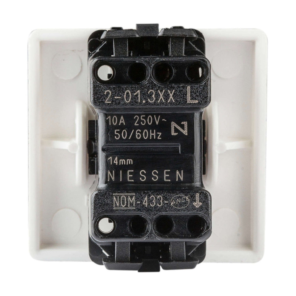 APAGADOR SENCILLO ESTEVEZ STATUS SIN VISOR 2 MÓDULOS ***HAE2025***