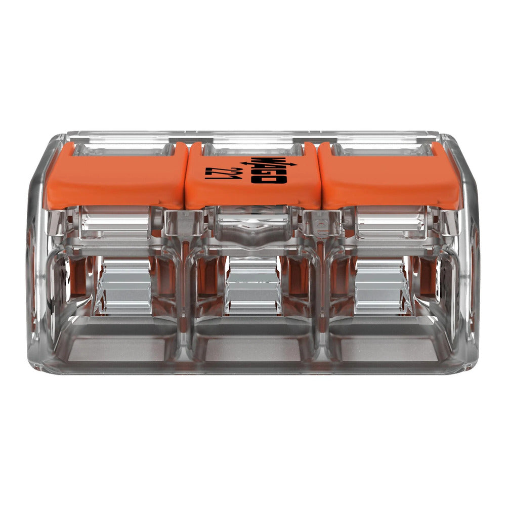 CONECTOR DE EMPALME 3 CONDUCTORES C/PALANCAS DE OPERACION CAL 10 AWG