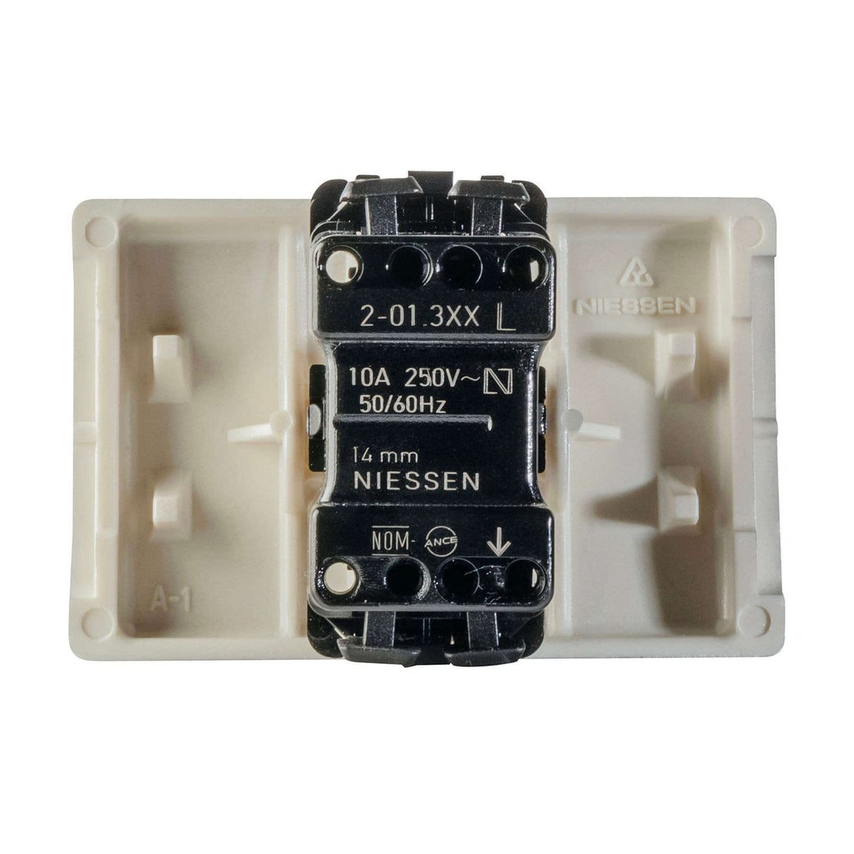 APAGADOR SENCILLO ESTEVEZ STATUS SIN VISOR 3 MÓDULOS TITANIO ***HAE2025***