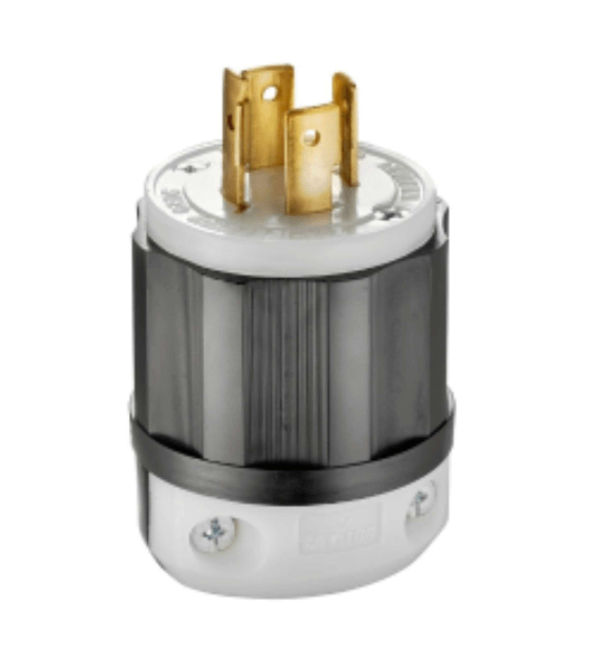 CLAVIJA CONEXION A TIERRA C/SEGURO GRADO INDUSTRIAL BLANCO Y NEGRO *** OFRECER HBL2411S O L1420-P ***