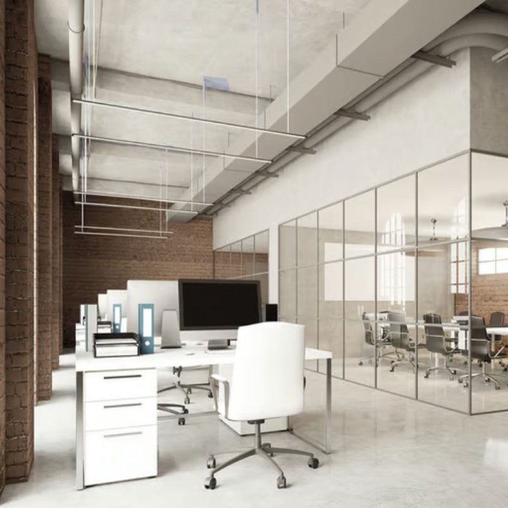 INTERIOR REGLETA LED 24W 3000K NEGRO