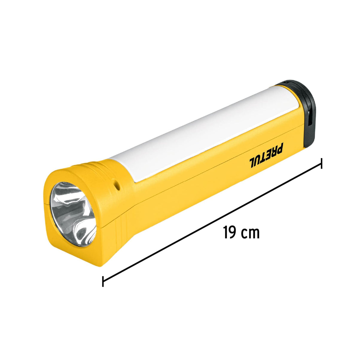 LITERNA RECARGABLE CON LUZ DE EMERGENCIA LED ALTA INTENSIDAD LIRE-200P 26070 TRUPER