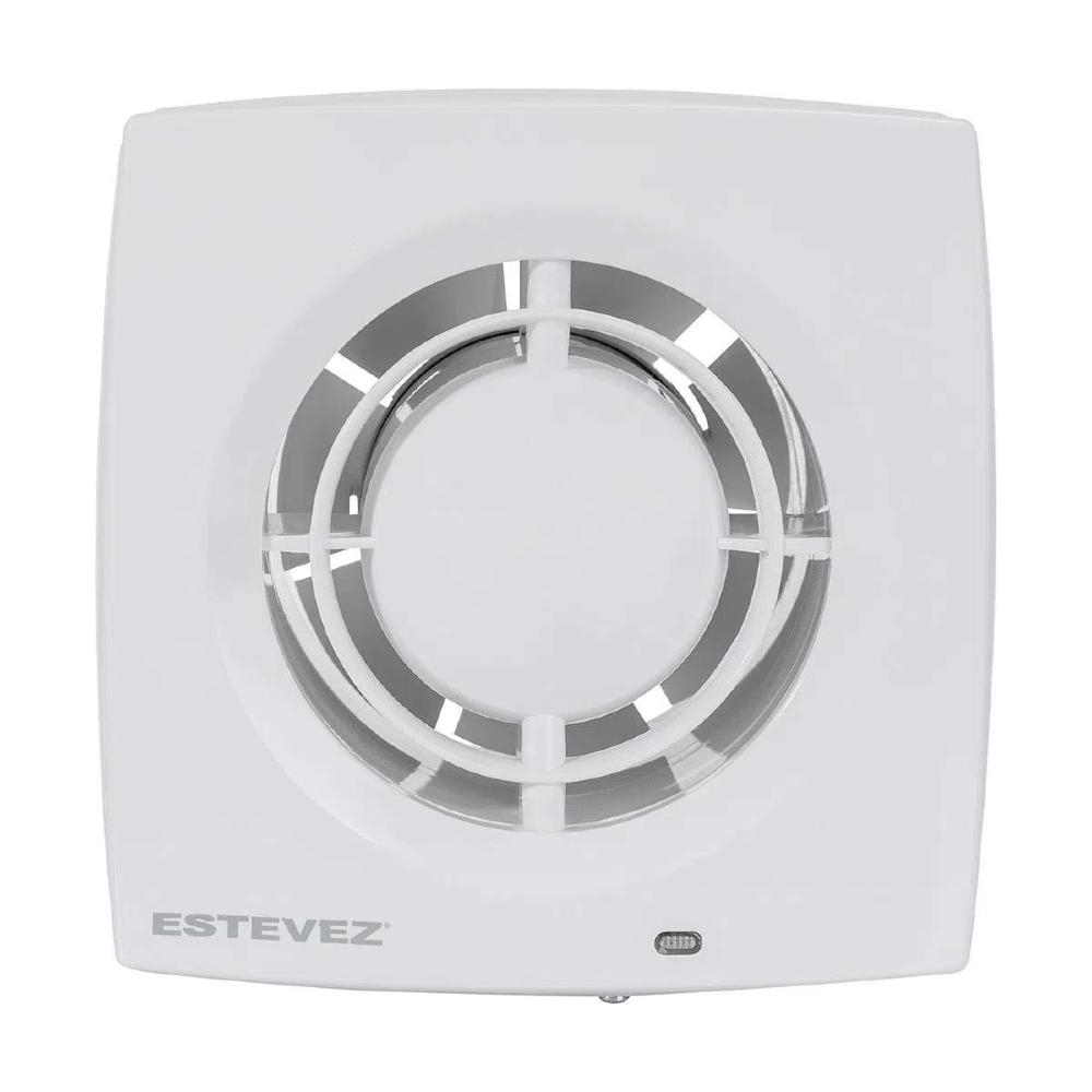 EXTRACTOR ESTEVEZ DE 4" PARA VENTANA O MURO TIPO FRANCES BLANCO