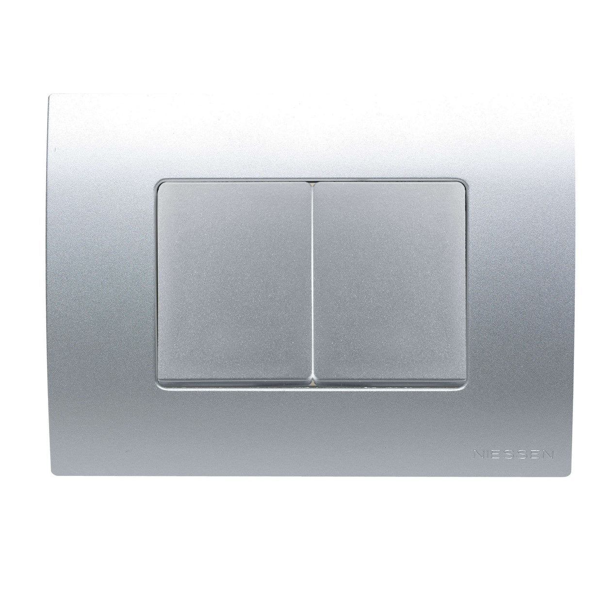 APAGADOR SENCILLO ESTEVEZ STYLO STATUS SIN VISOR 1.5 MÓDULOS TITANIO ***HAE2025***