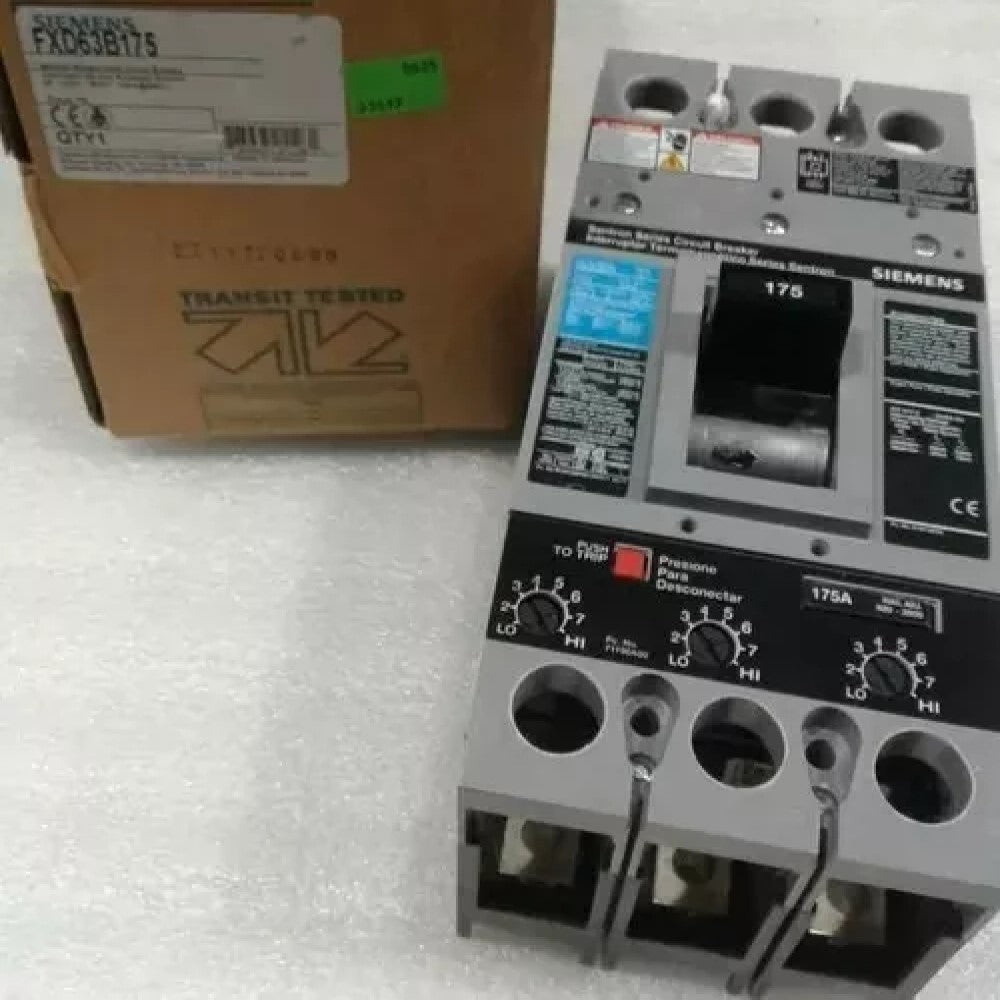 I.T.M. 3X175A/600V FXD63B175 A7B10000001246 A7B10000060739 MX:FXD63B175 SIEMENS*** PRECIO SUJETO A COTIZACION ***