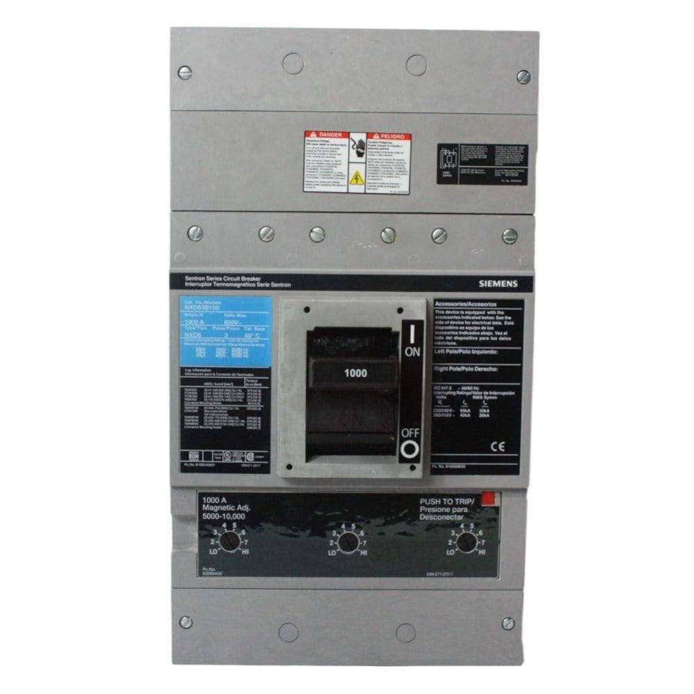 I.T.M.3X1000A/600V ND63B1000 A7B10000001472 A7B10000054652 SIEMENS