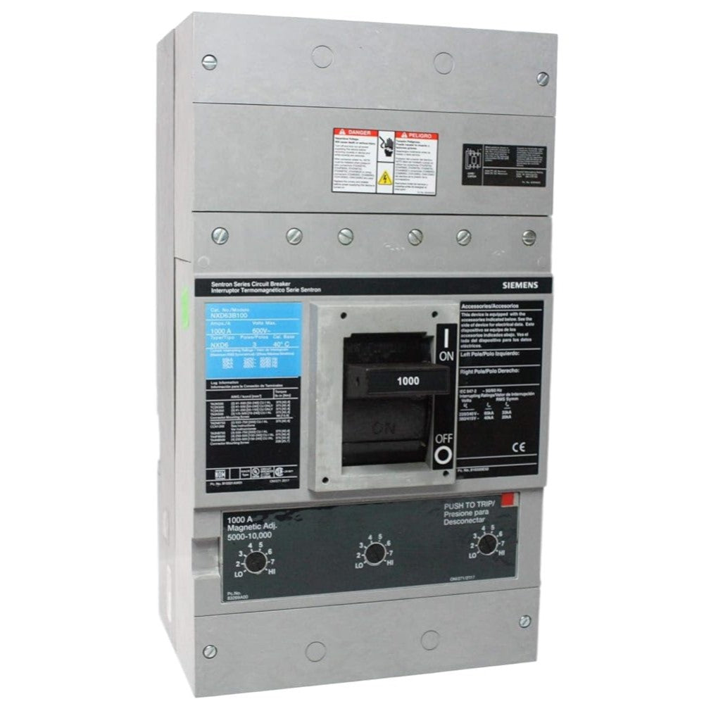 I.T.M.3X1000A/600V ND63B1000 A7B10000001472 A7B10000054652 SIEMENS