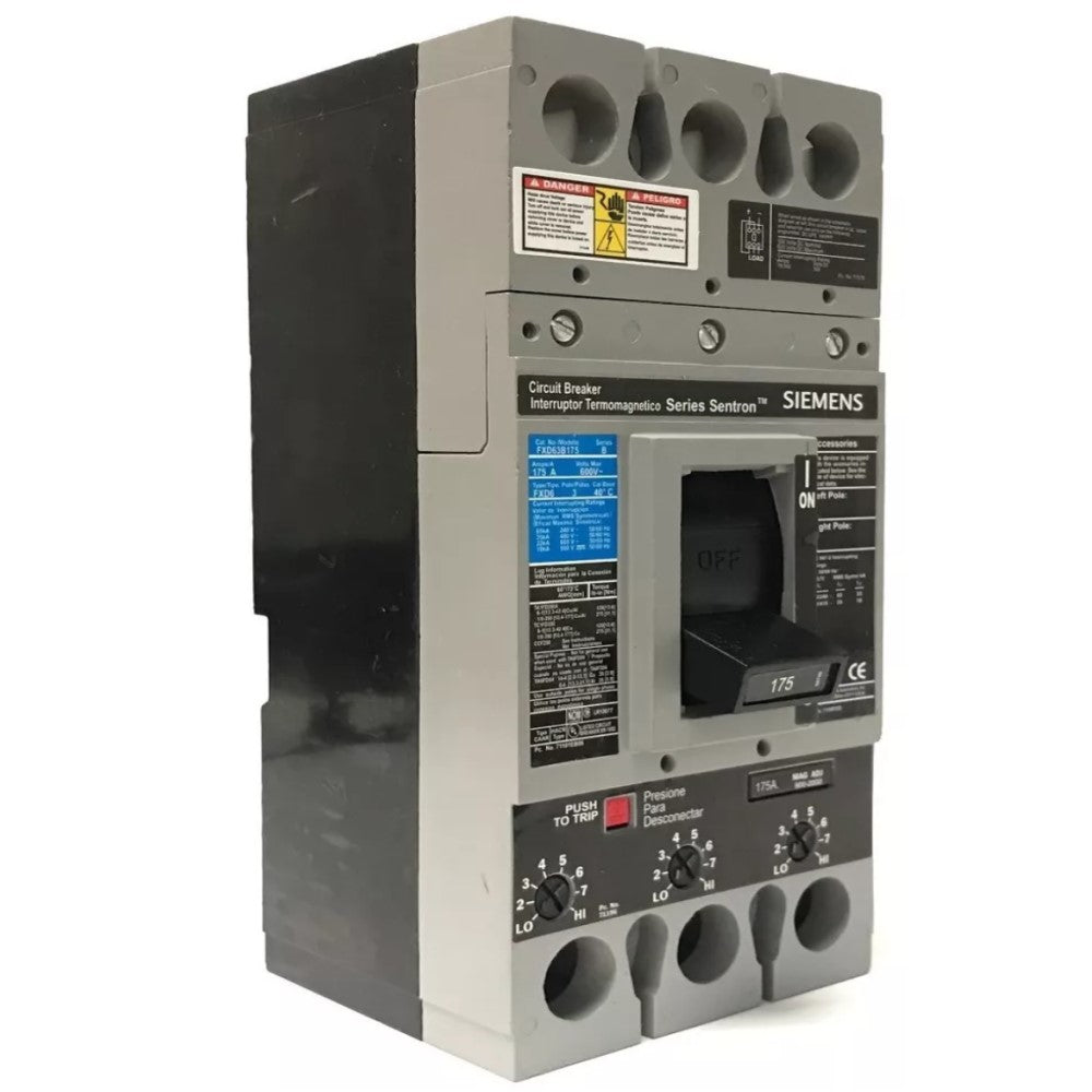 INT.TERMO. HFX63B175 175 AMP A7B10000001316 A7B10000060782 SIEMENS