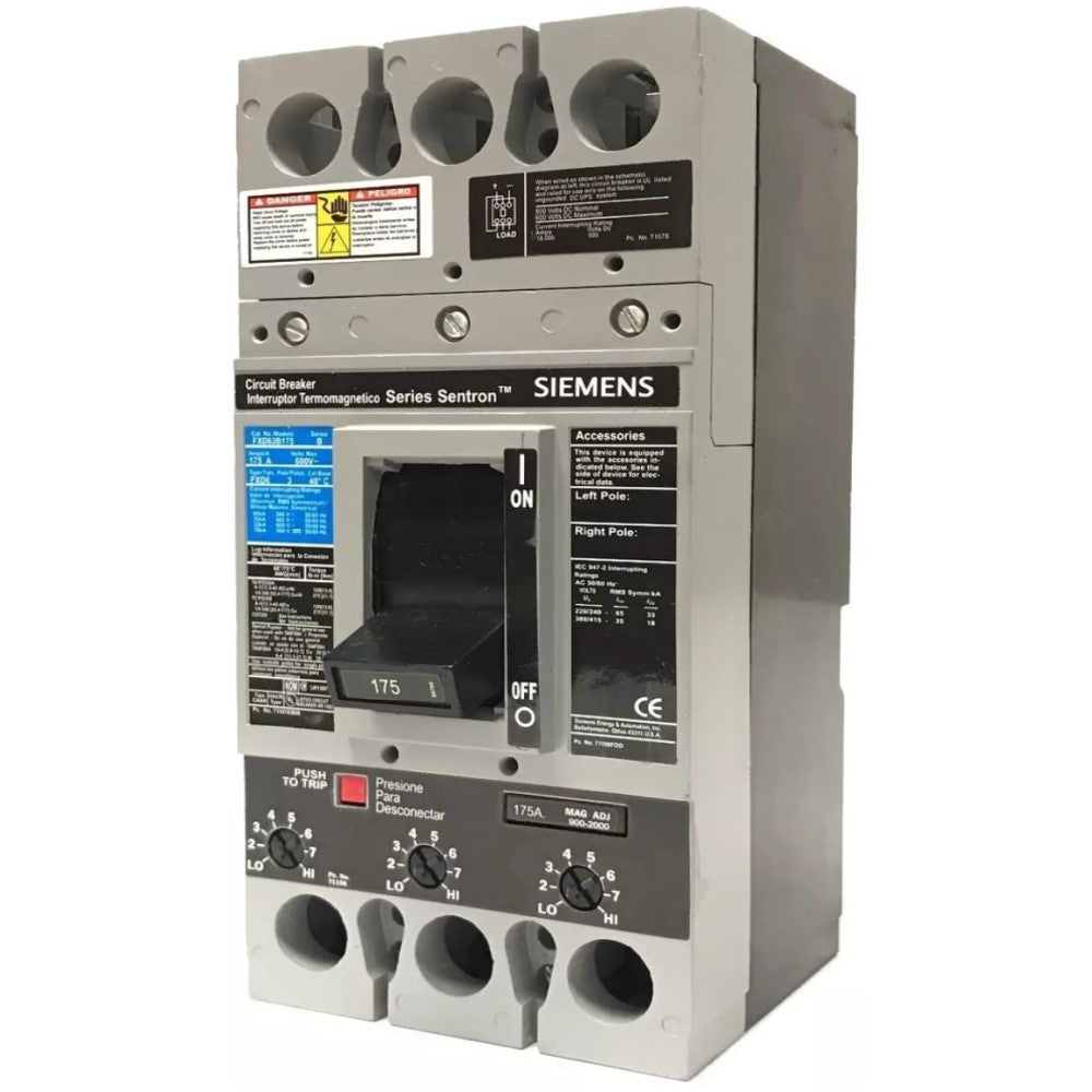 INT.TERMO. HFX63B175 175 AMP A7B10000001316 A7B10000060782 SIEMENS