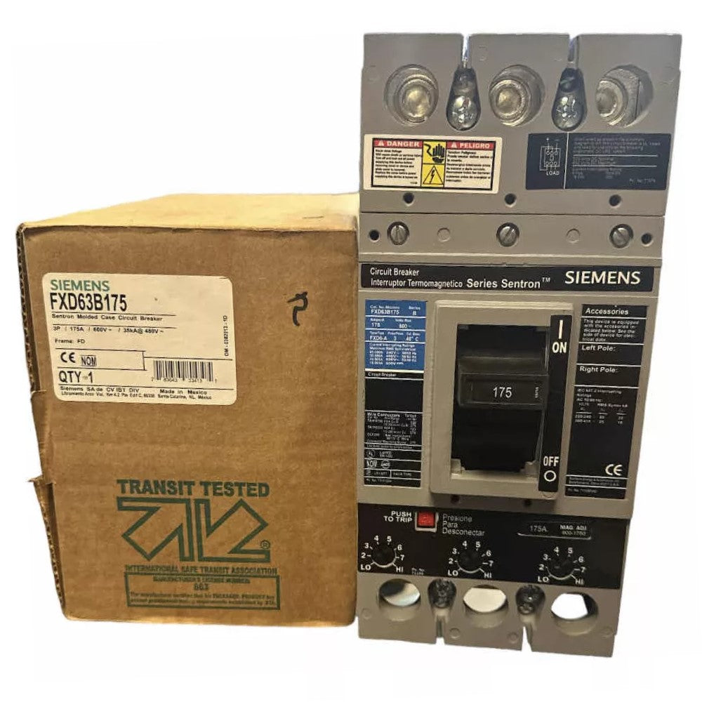 INT.TERMO. HFX63B175 175 AMP A7B10000001316 A7B10000060782 SIEMENS