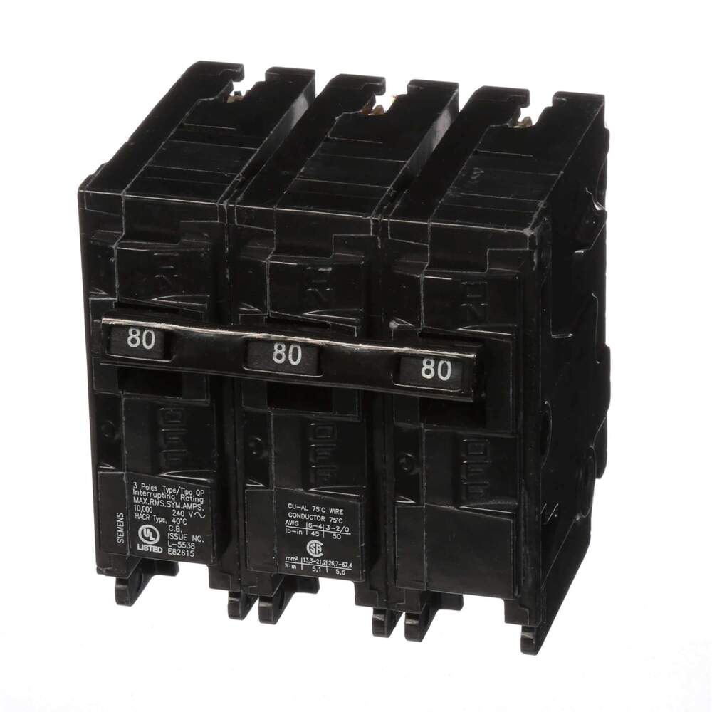 INT. AUTOMATICO QP 3X80A. Q380 SIEMENS